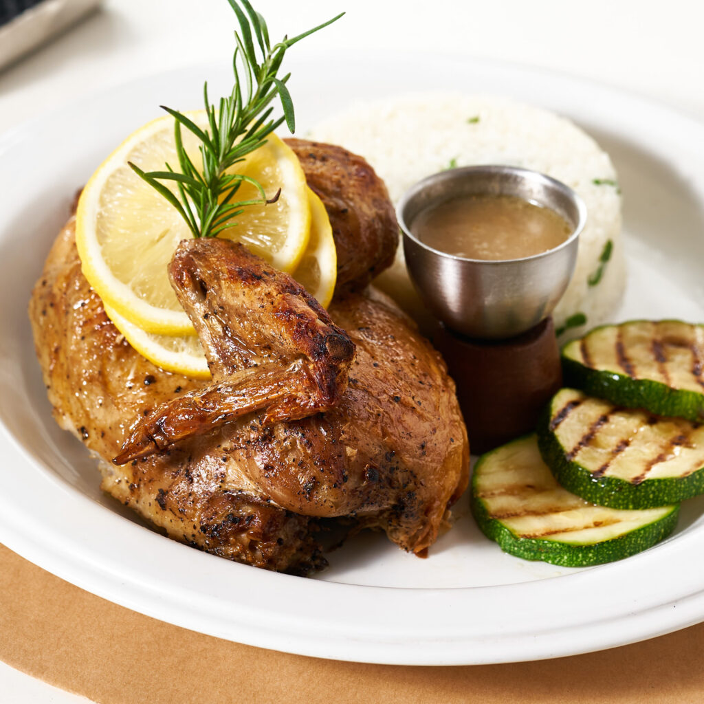 ROAST ORGANIC CHICKEN.POLLO ARROSTO.LIMONE. – Cibo