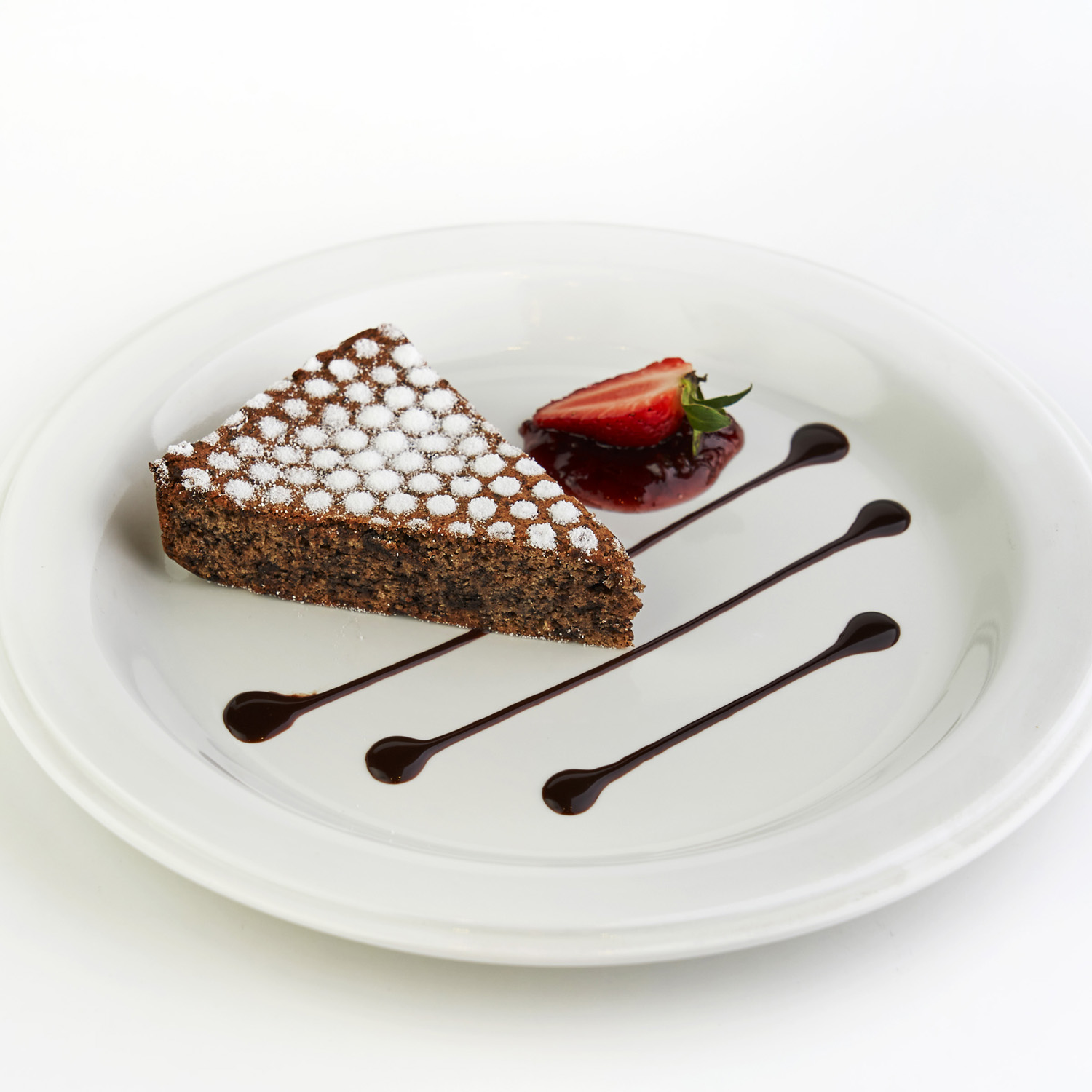 Torta Caprese (Flourless Chocolate Cake) » Little Vienna
