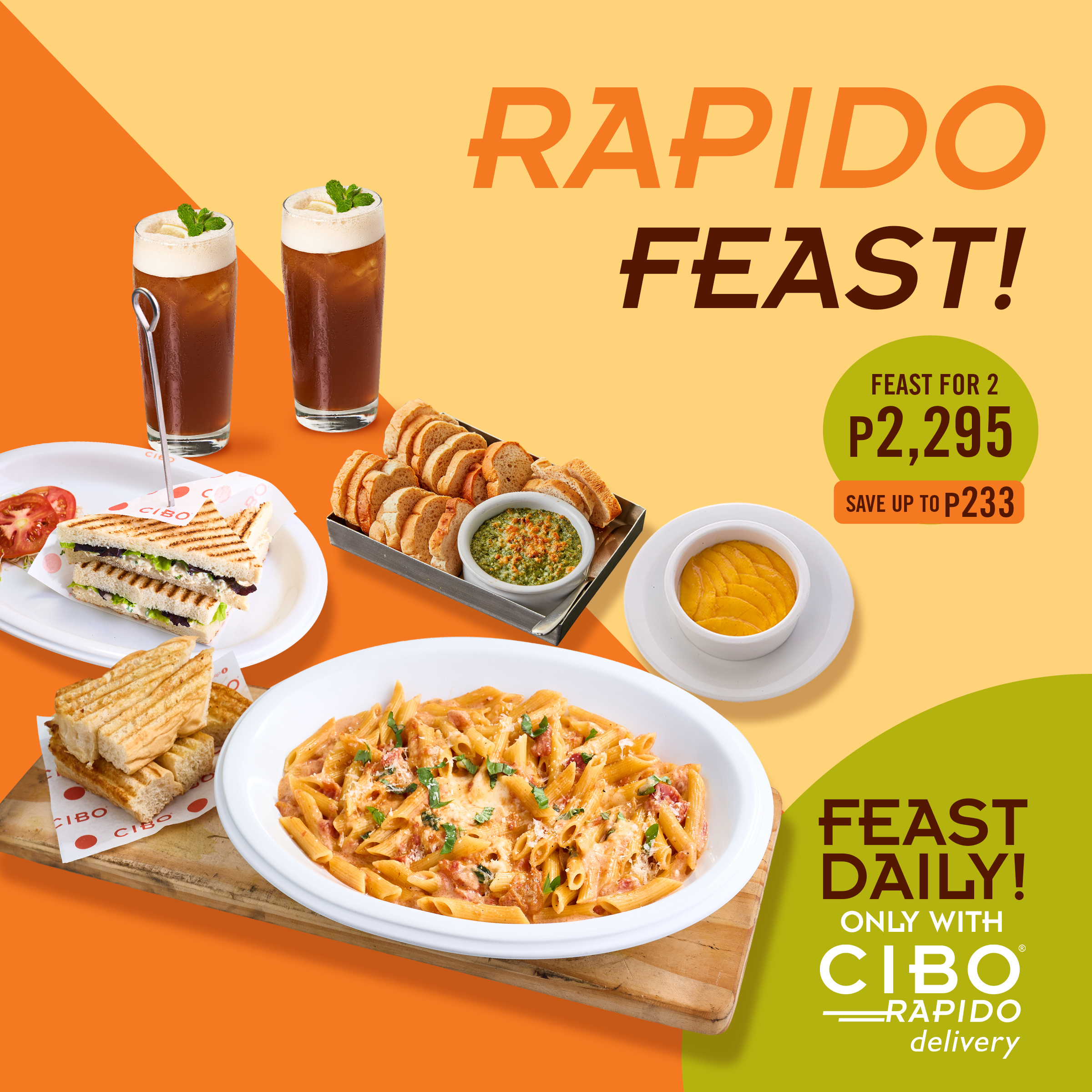 RAPIDO FEAST FOR TWO